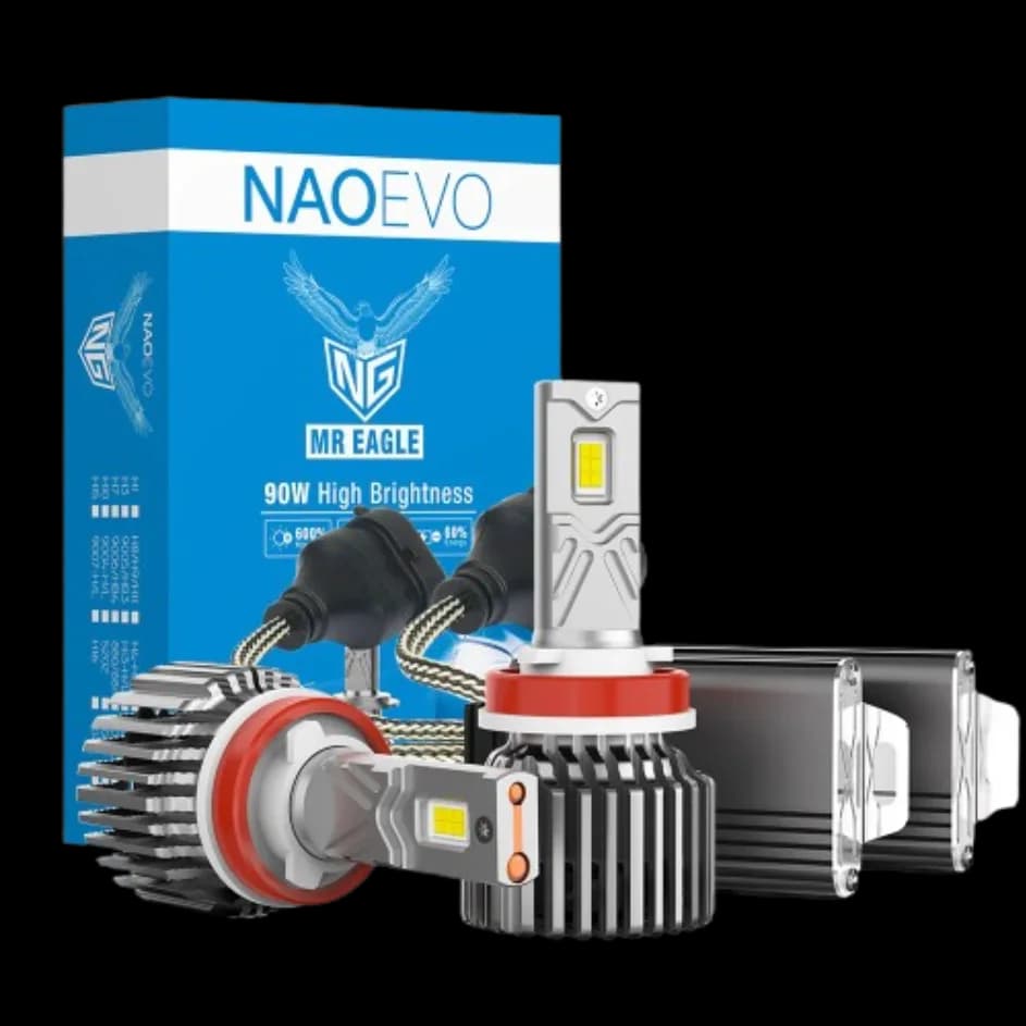 NaoEvo LED bulbs for vehicle lighting - H8, H9, H11 models