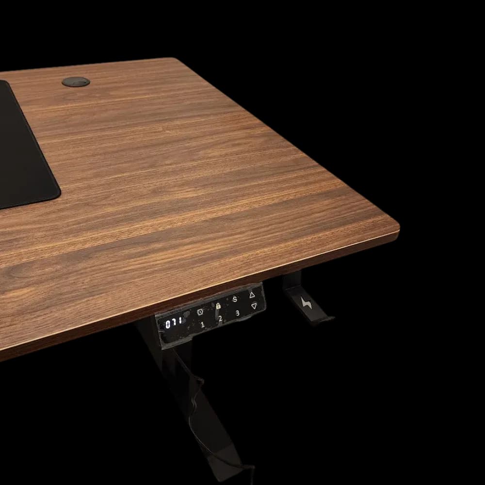 1.8m x 0.6m height adjustable desk