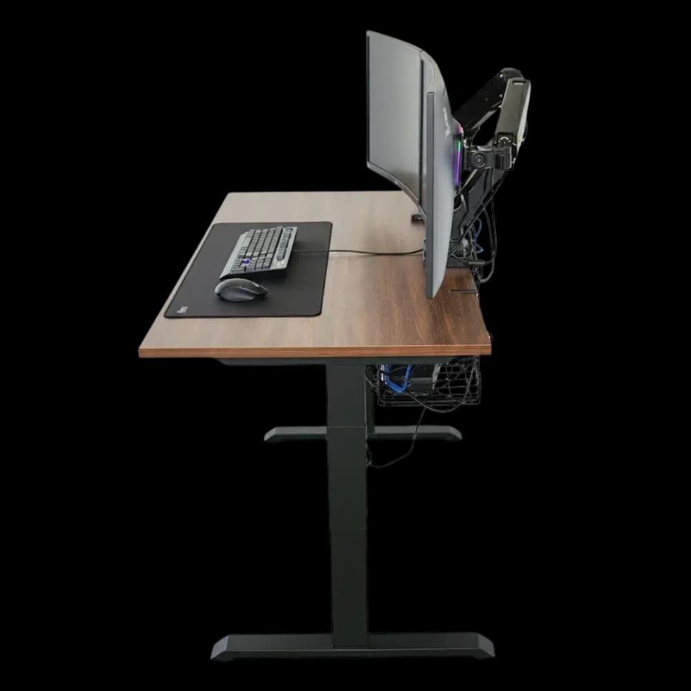1.8m x 0.8m height adjustable desk