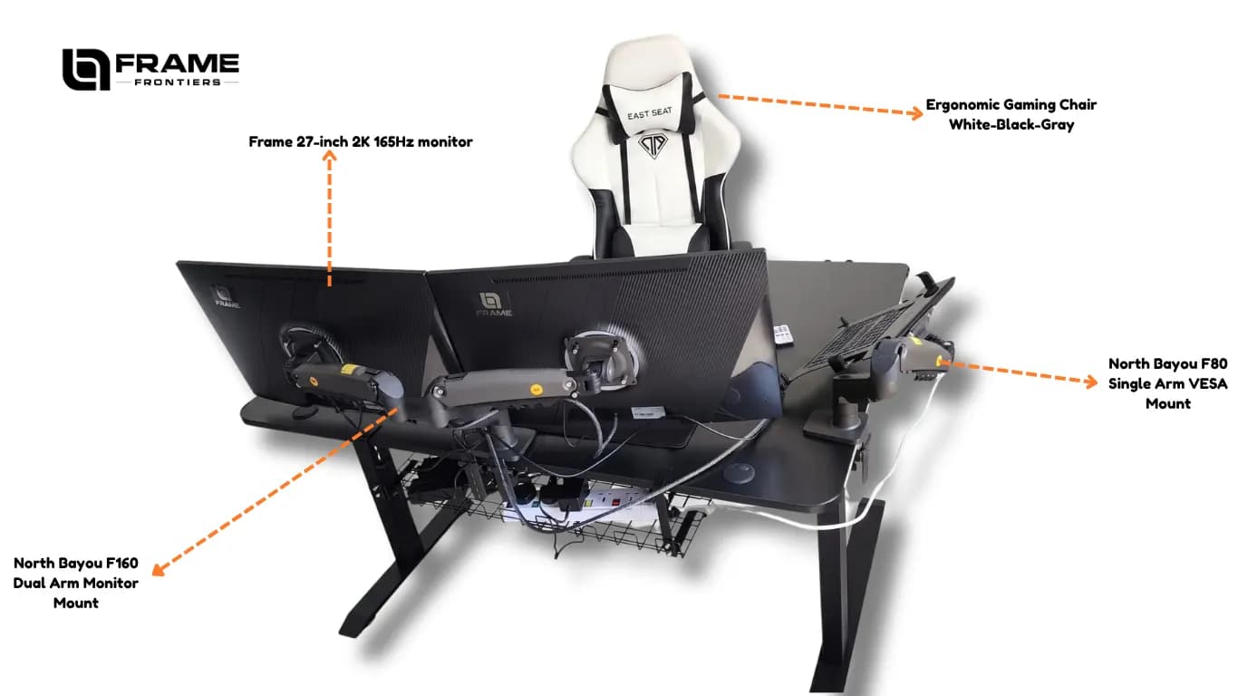 Frame 27-Inch 2K 165Hz Gaming Monitor: Performance, Precision, and Visual Excellence 