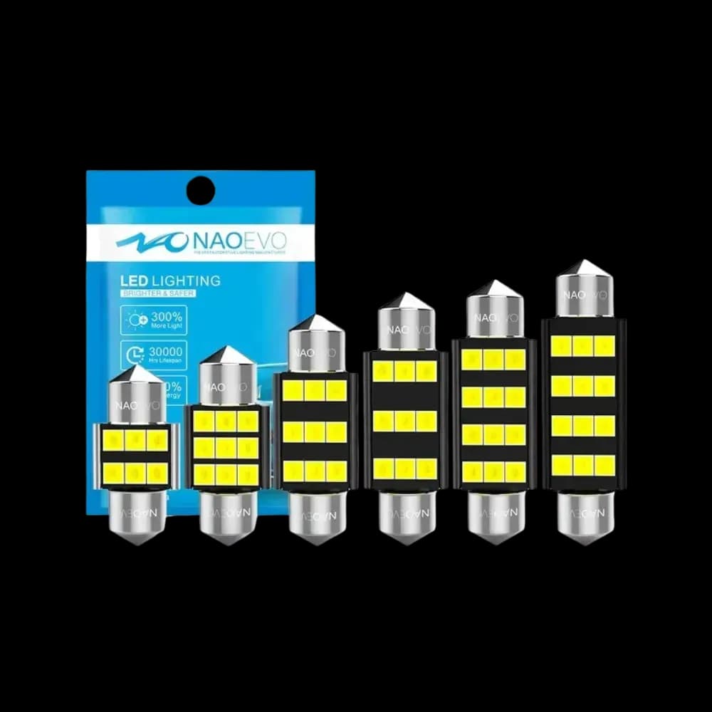 Bulb Width: 31mm | Bulb Wattage: 2.5w | Light Color: White