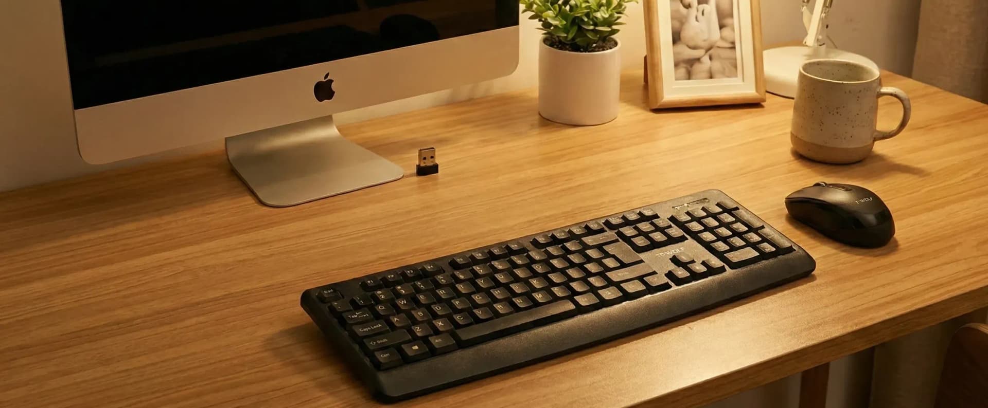 TF100 Wireless Keyboard and Mouse Combo: Streamlined Efficiency for Any Desk