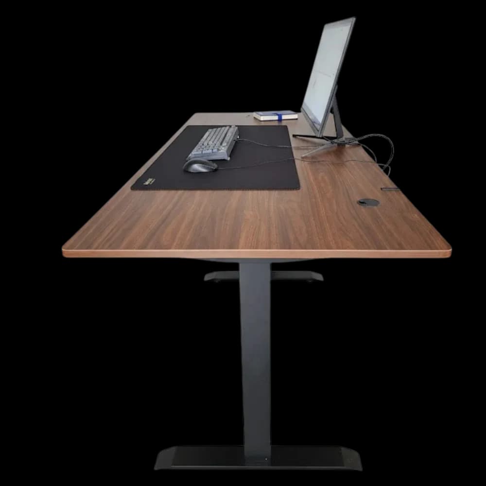 1.8m x 0.6m height adjustable desk